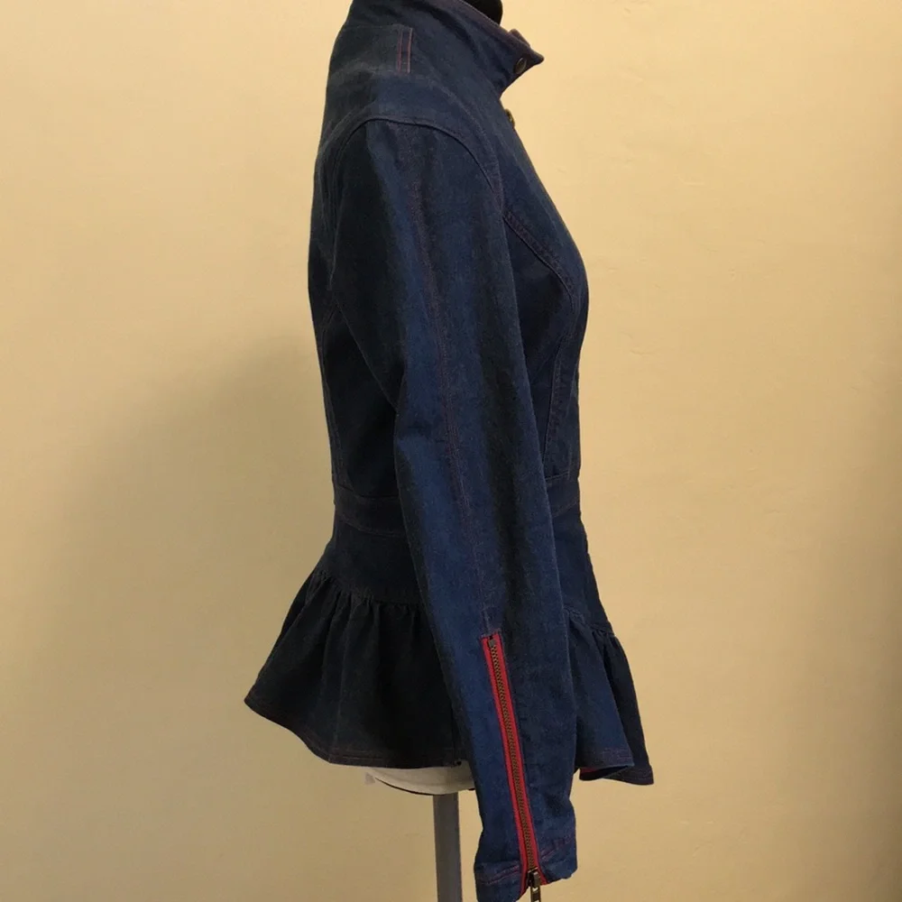 Betsey Johnson Peplum Jacket - Picture 4 of 5